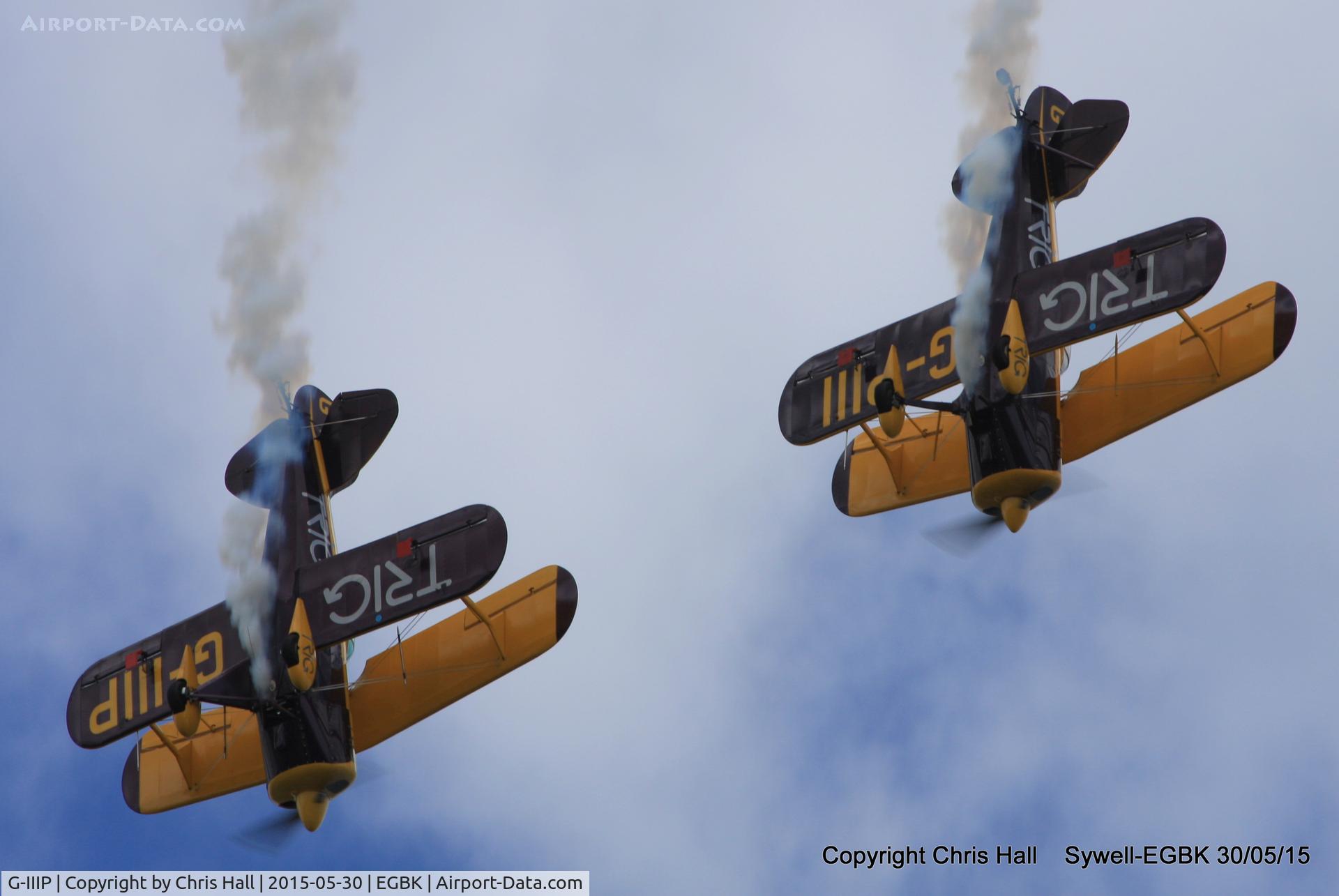 G-IIIP, 1984 Pitts S-1D Special C/N PFA 009-10195, at Aeroexpo 2015