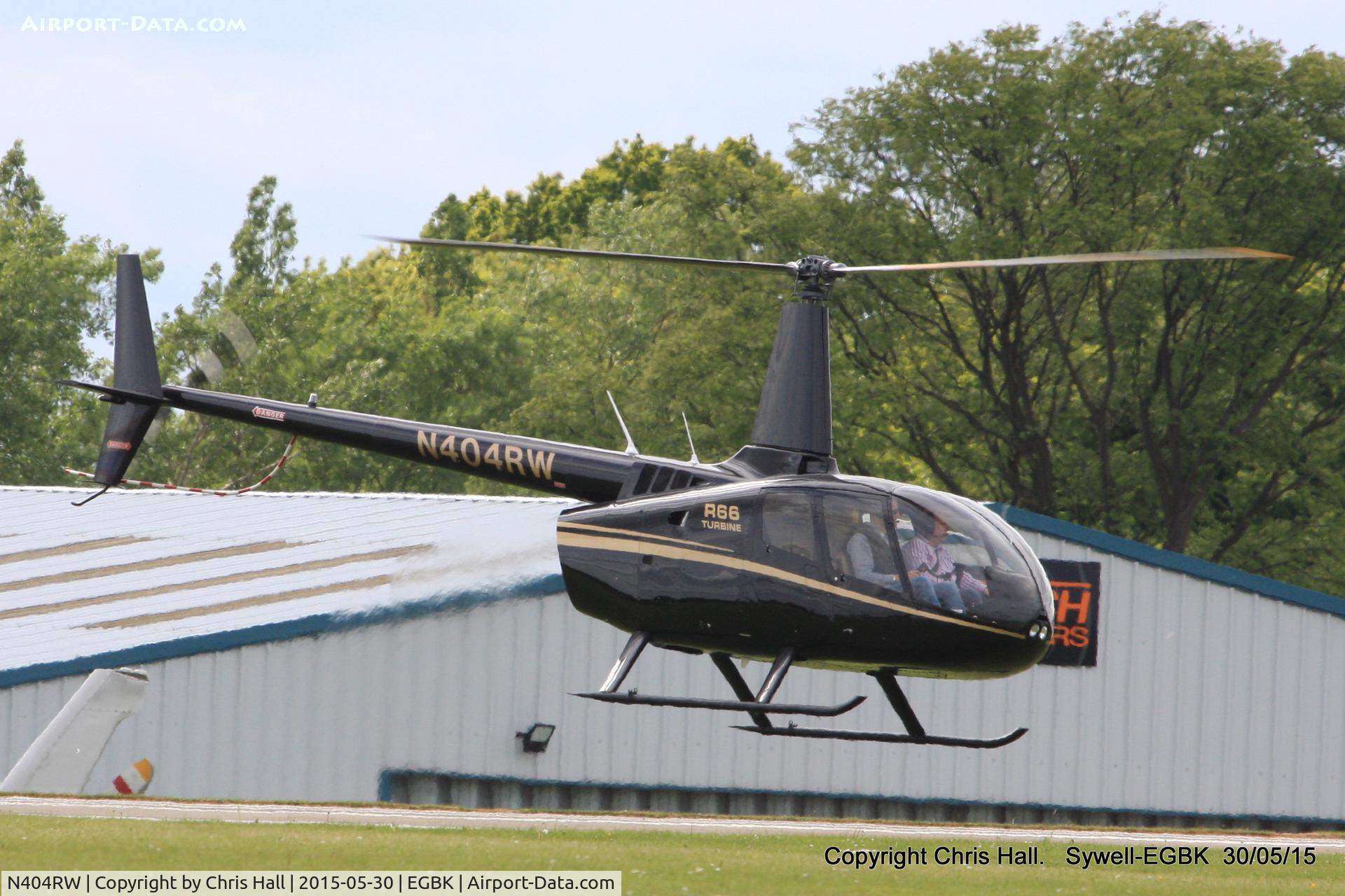 N404RW, 2011 Robinson R66 Turbine C/N 0058, at Aeroexpo 2015