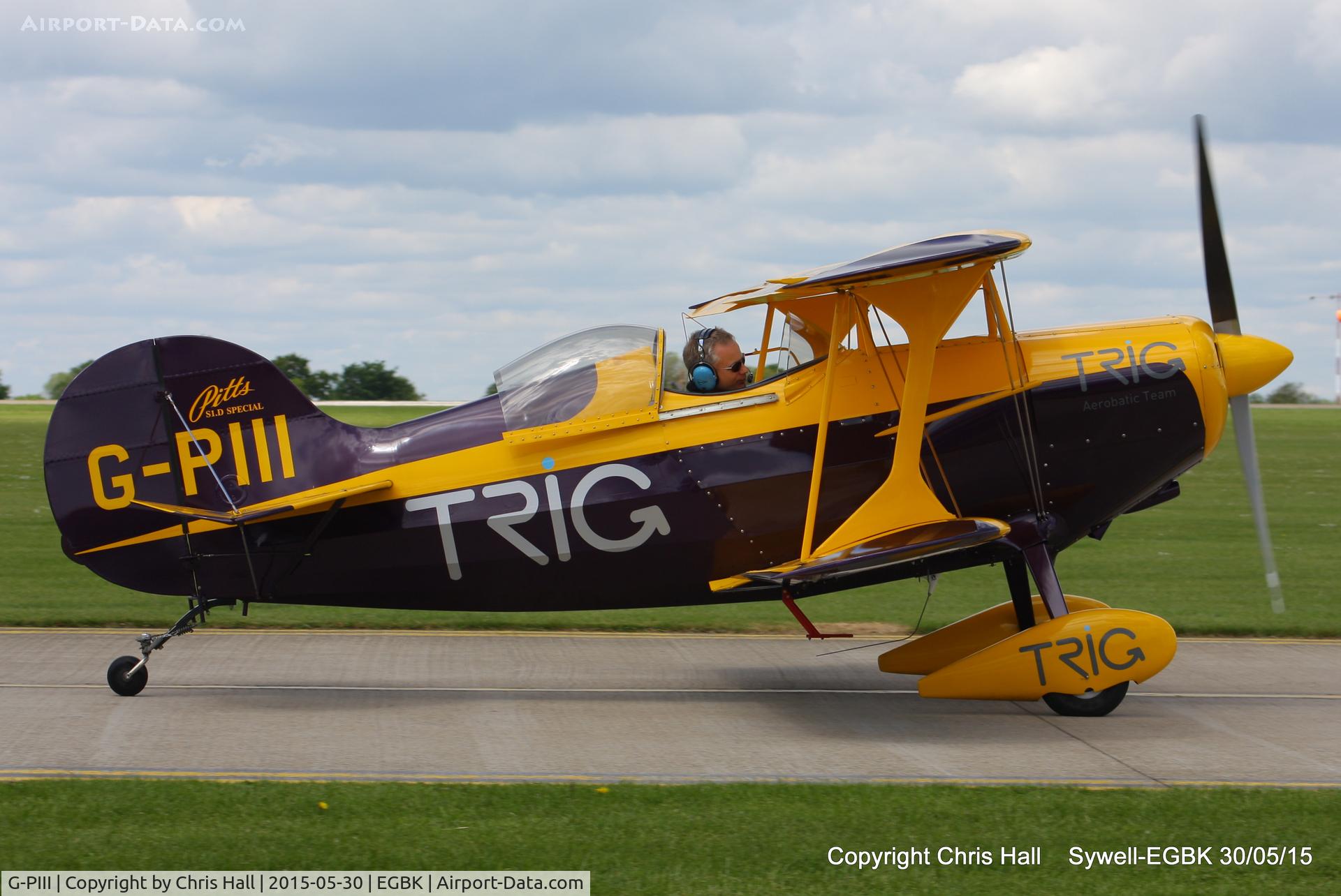 G-PIII, 1981 Pitts S-1D Special C/N PFA 009-10156, at Aeroexpo 2015