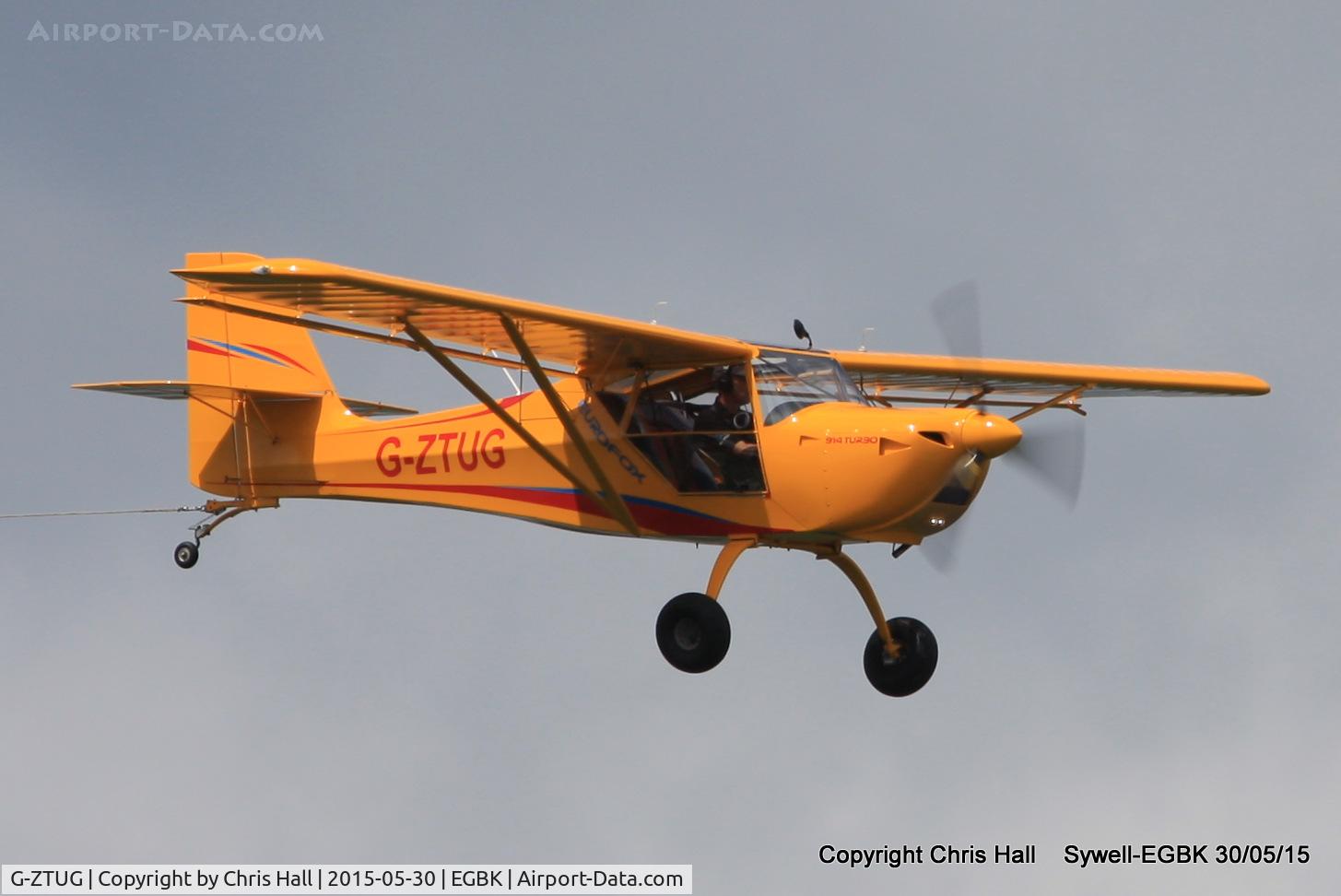 G-ZTUG, 2014 Eurofox 914 C/N LAA 376-15215, at Aeroexpo 2015