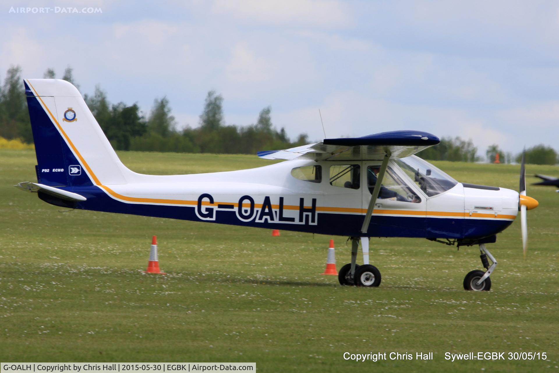 G-OALH, 2001 Tecnam P-92EA Echo C/N PFA 318-13675, at Aeroexpo 2015