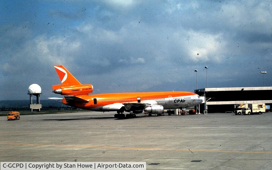 C-GCPD, 1979 McDonnell Douglas DC-10-30F C/N 46541, April 1981.