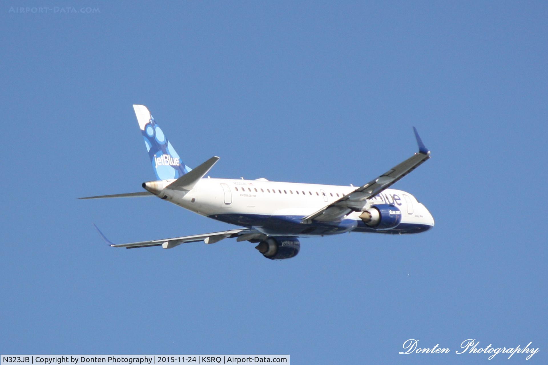 N323JB, Embraer ERJ-190-100 IGW 190AR C/N 19000384, JetBlue Flight 164 (N323JB) 