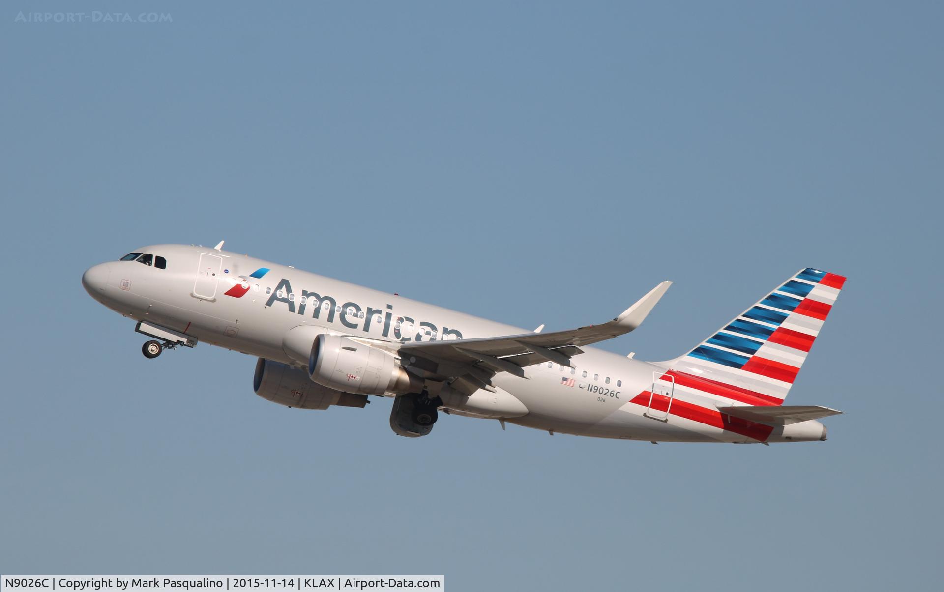 N9026C, 2015 Airbus A319-115 C/N 6429, Airbus A319
