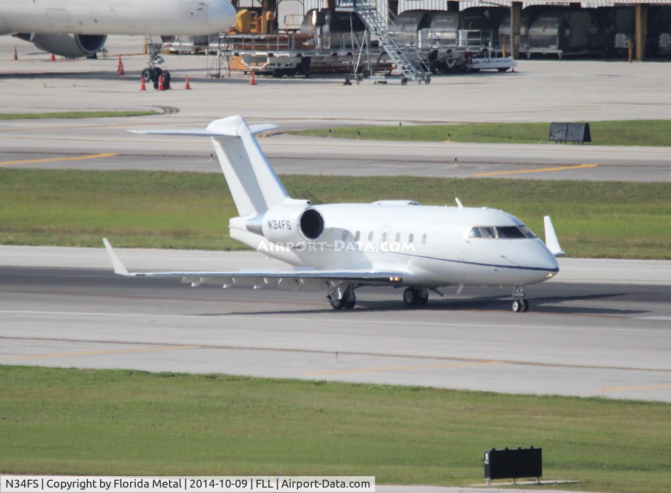 N34FS, 1996 Bombardier Challenger 604 (CL-600-2B16) C/N 5307, Challenger 604