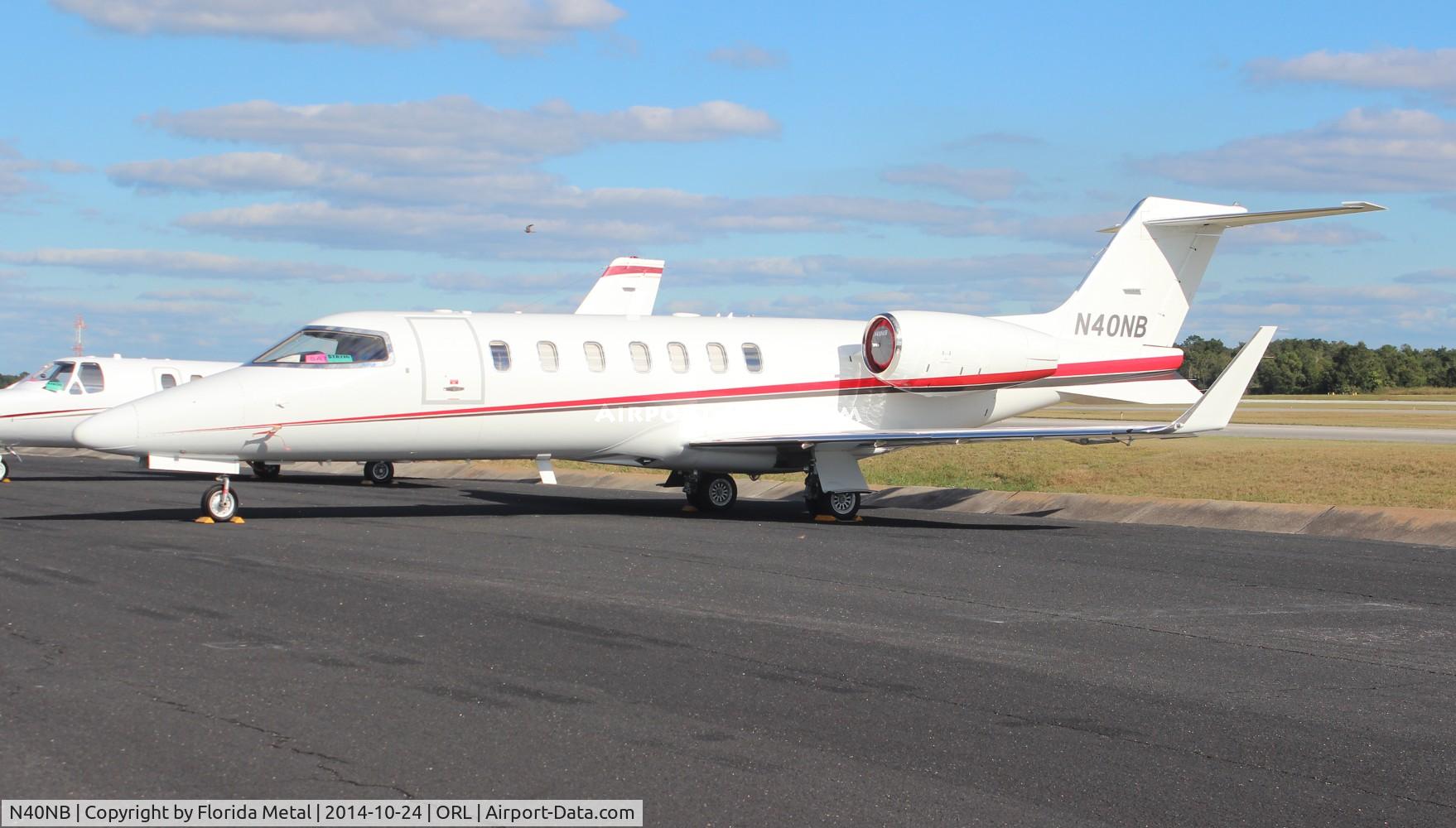 N40NB, 2007 Learjet Inc 45 C/N 2087, Lear 40