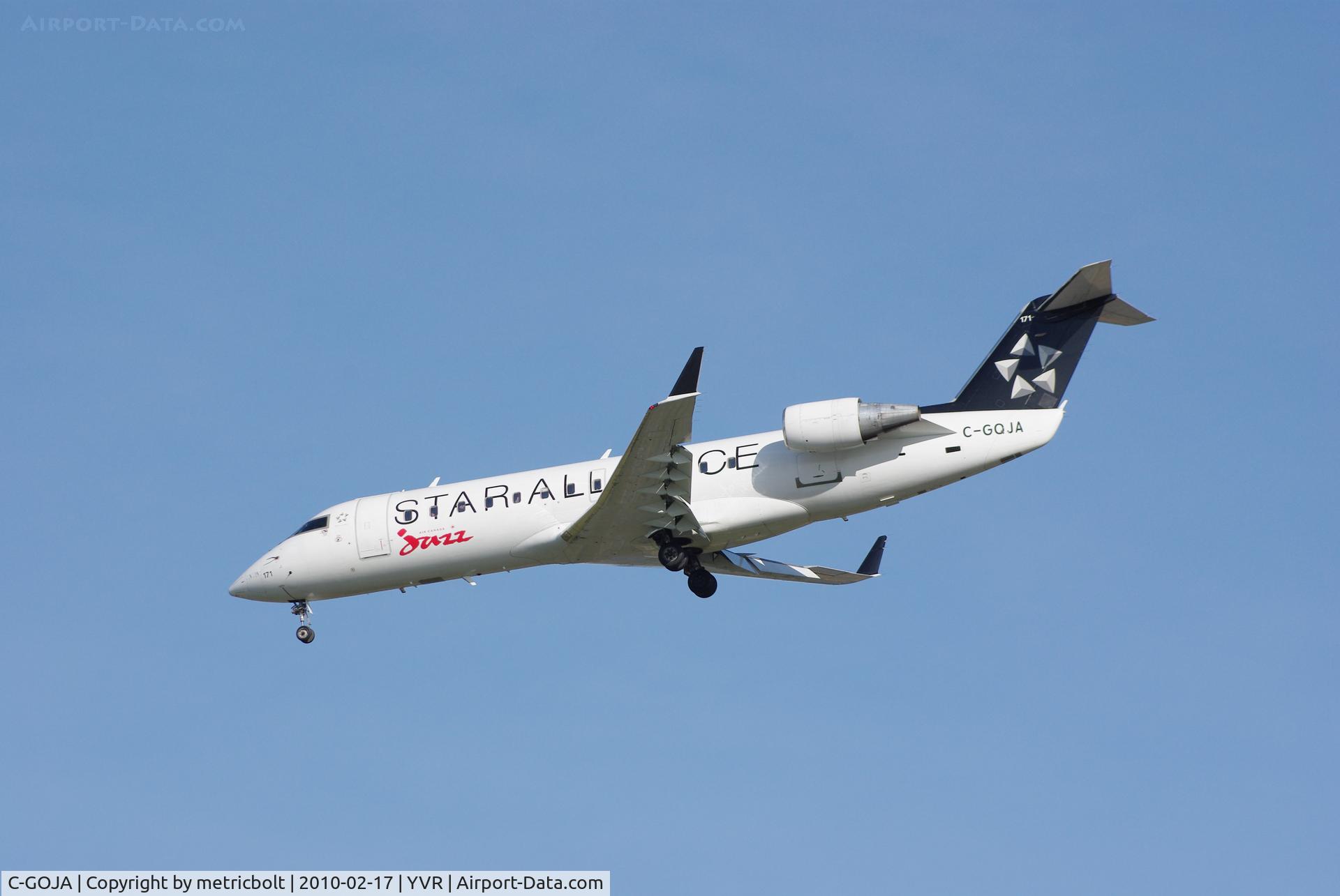 C-GOJA, 2005 Bombardier CRJ-200ER (CL-600-2B19) C/N 8009, Star Alliance colour scheme
