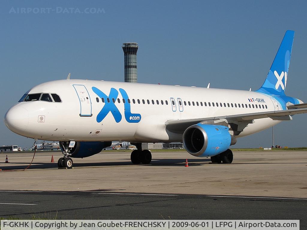 F-GKHK, 1992 Airbus A320-212 C/N 343, XL.COM