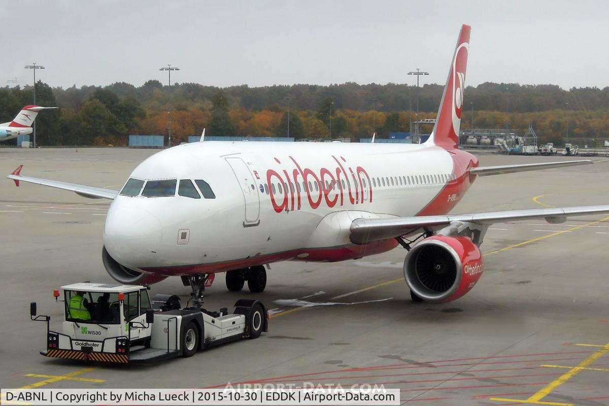 D-ABNL, 2002 Airbus A320-214 C/N 1852, At Cologne/Bonn
