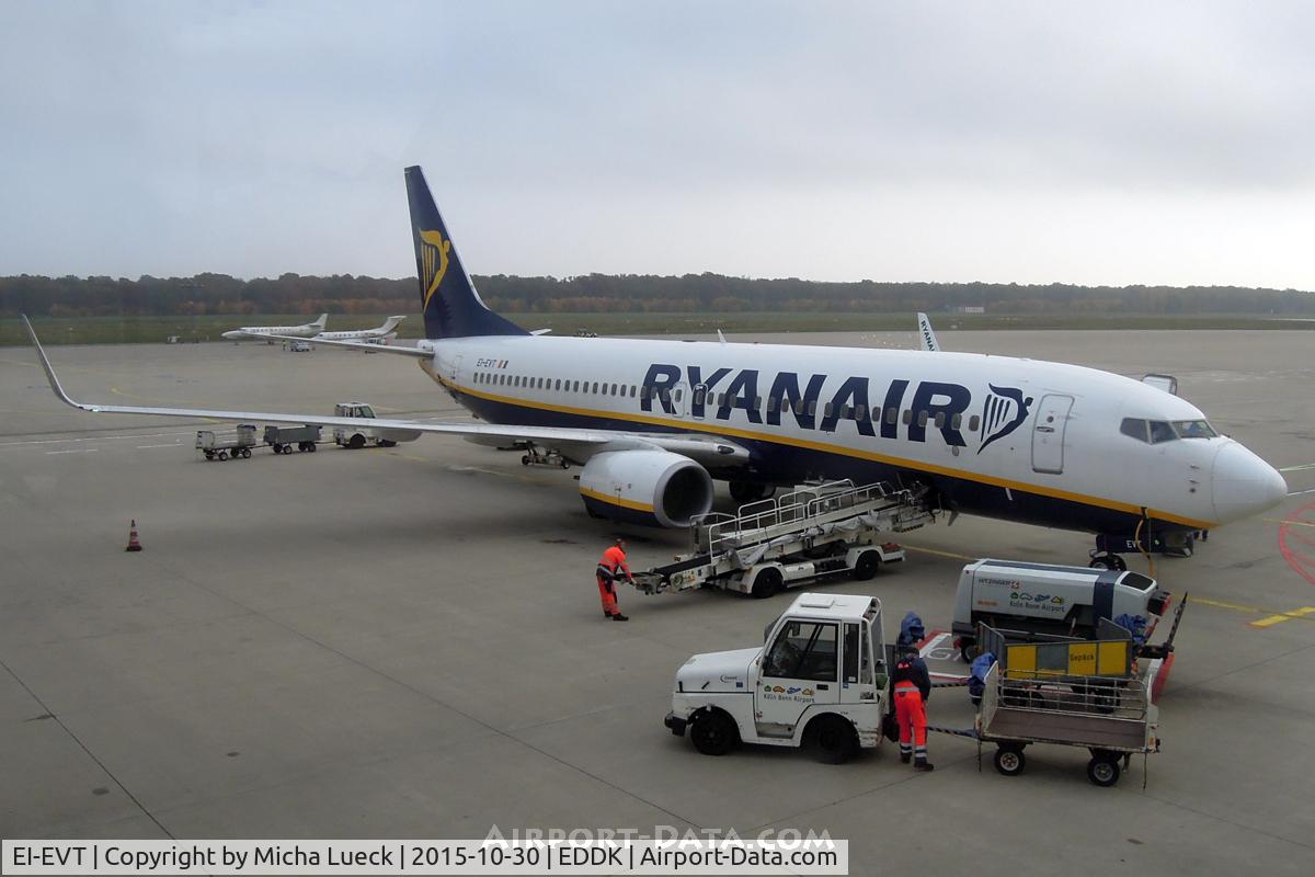 EI-EVT, 2012 Boeing 737-8AS C/N 40315, At Cologne/Bonn
