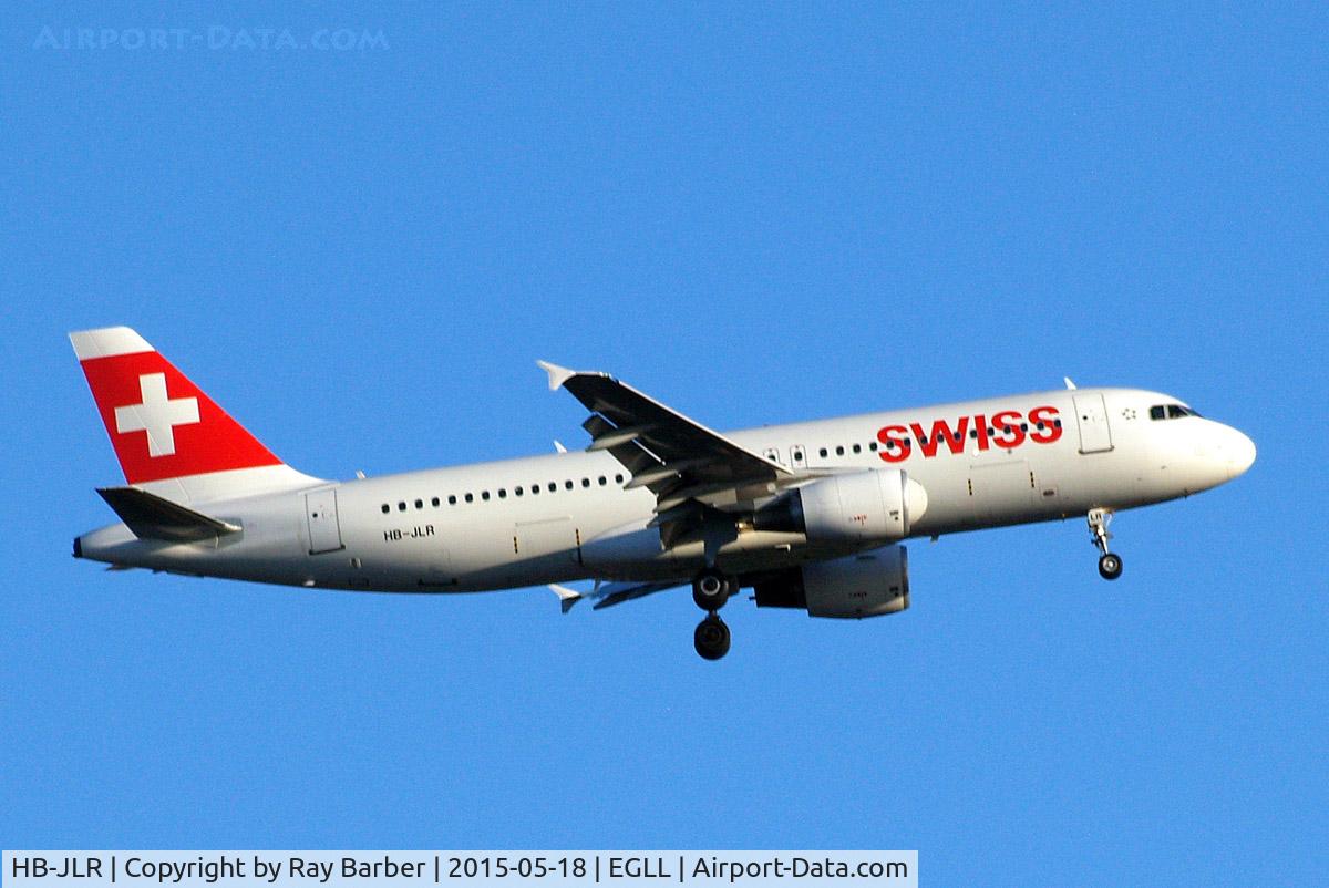 HB-JLR, 2012 Airbus A320-214 C/N 5037, Airbus A320-214 [5037] (Swiss International Air Lines) Home~G 18/05/2015. On approach 27L.