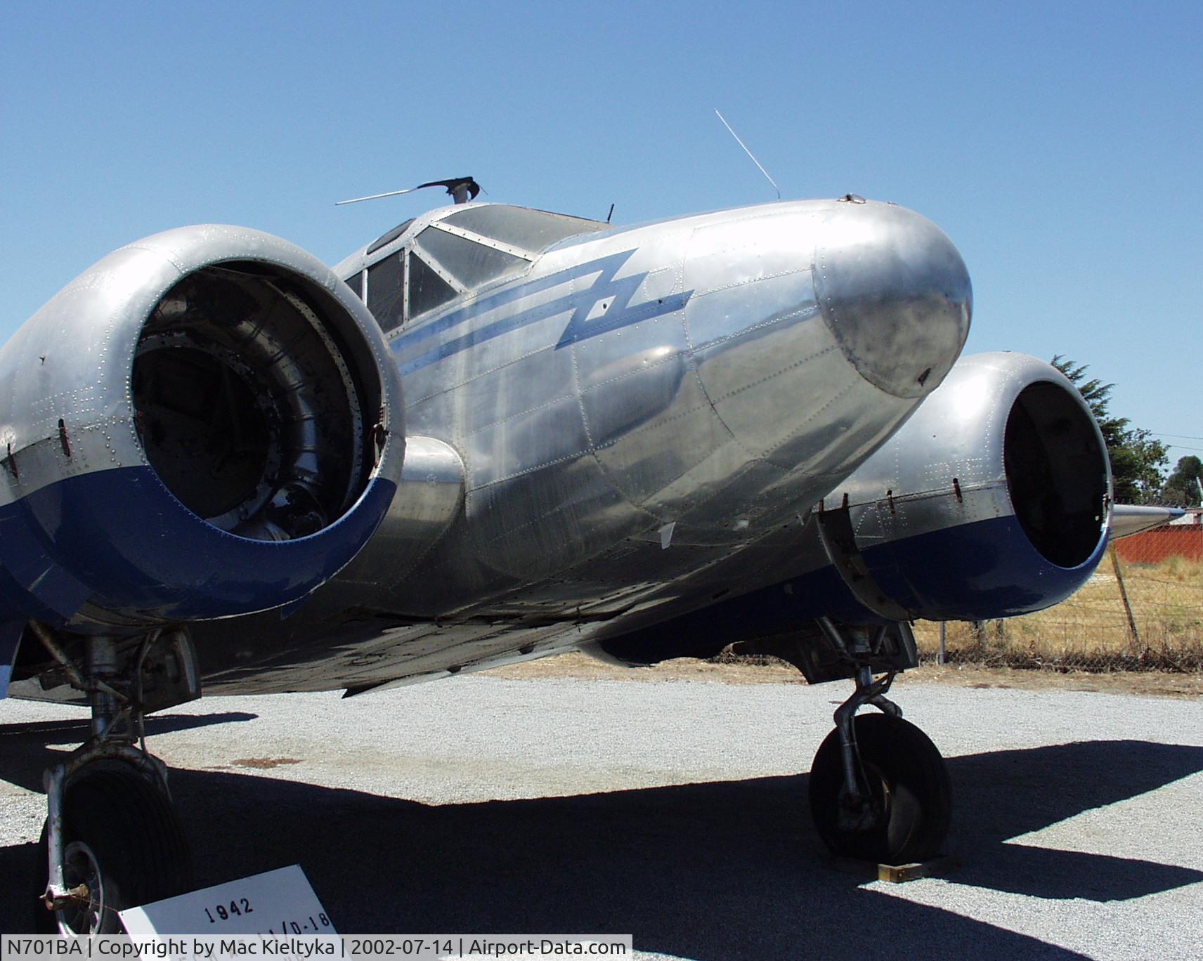 N701BA, 1943 Beech AT-11 Kansan C/N 3991, FOund at a small airport south of San Jose