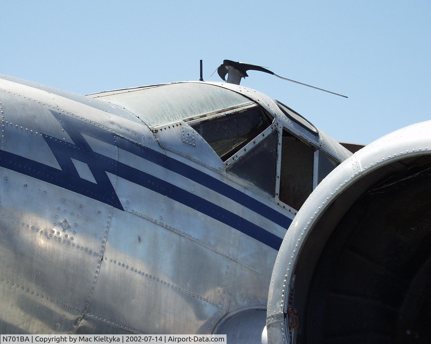 N701BA, 1943 Beech AT-11 Kansan C/N 3991, Found at a small airport in San Martin, CA
