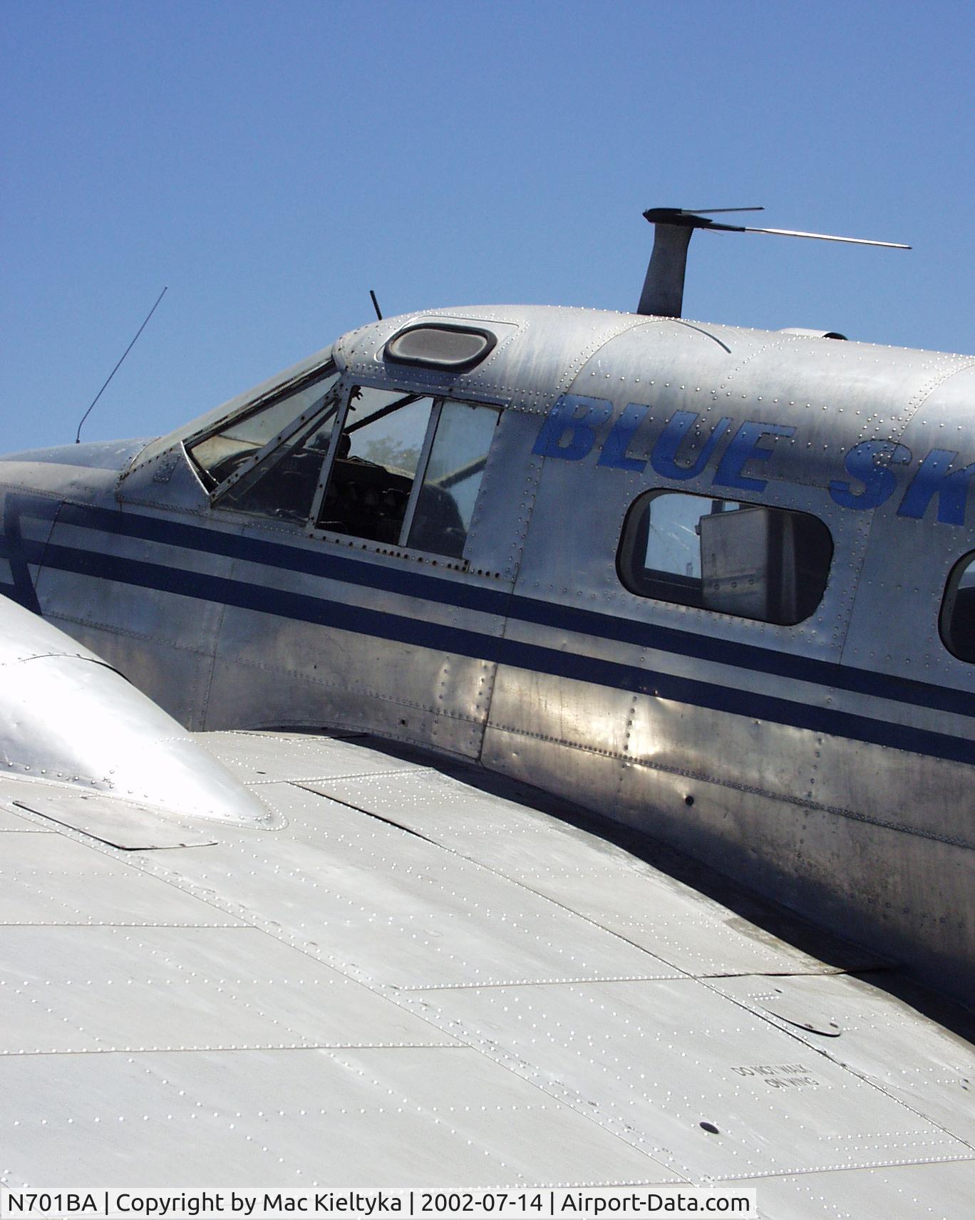 N701BA, 1943 Beech AT-11 Kansan C/N 3991, Found at a small airport near San Martin, CA