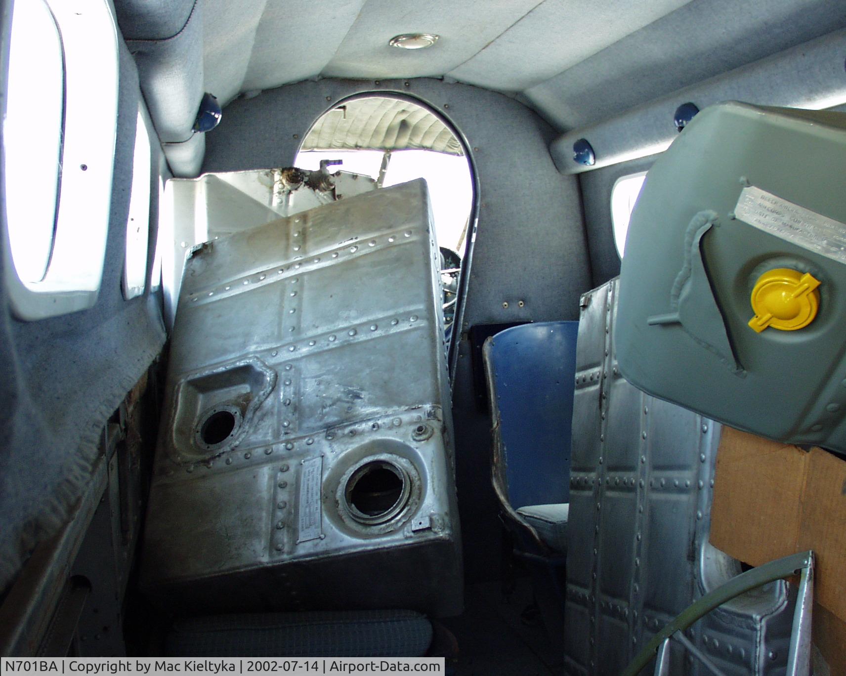 N701BA, 1943 Beech AT-11 Kansan C/N 3991, Found at a small airport near San Martin, CA.
A bit of a cluttered interior!