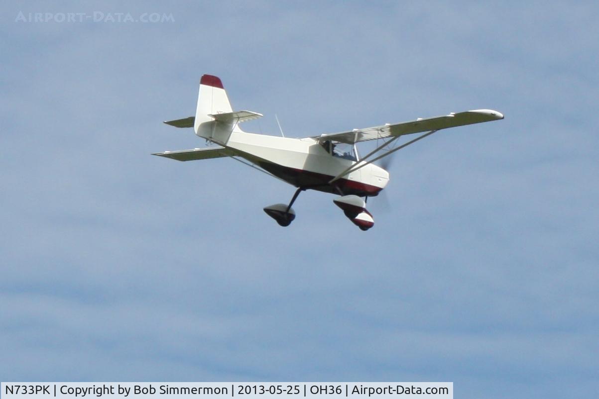 N733PK, 2007 Skystar Kitfox Series 7 C/N S70310042, Zanesville-Riverside fly-in