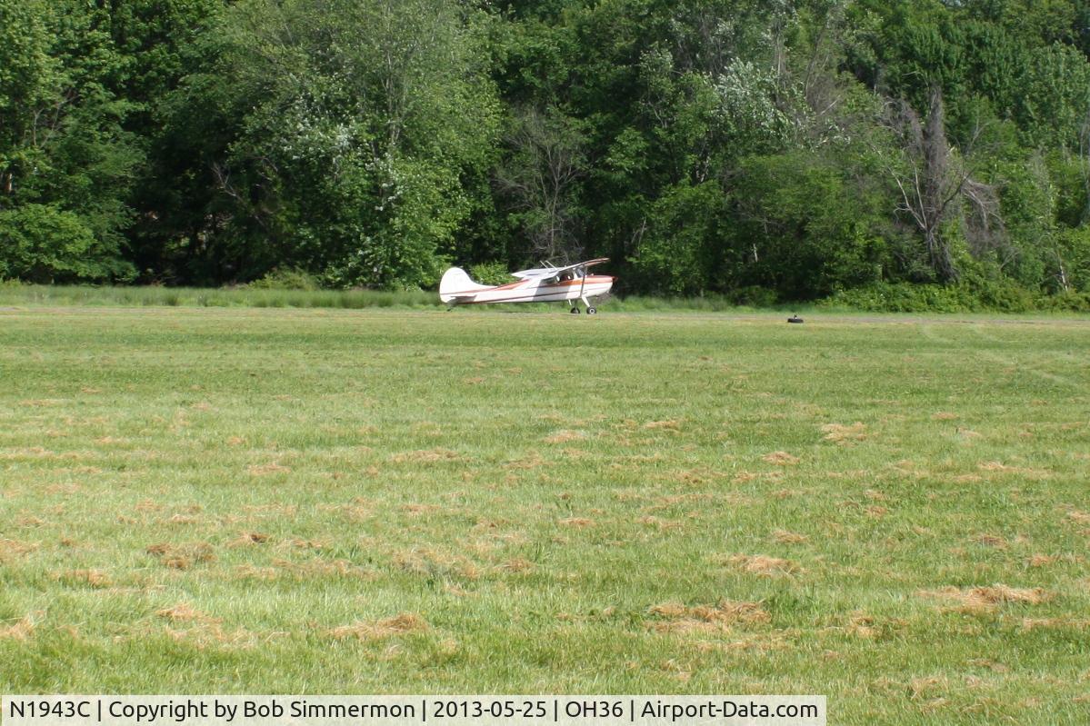 N1943C, 1953 Cessna 170B C/N 26088, Zanesville-Riverside fly-in