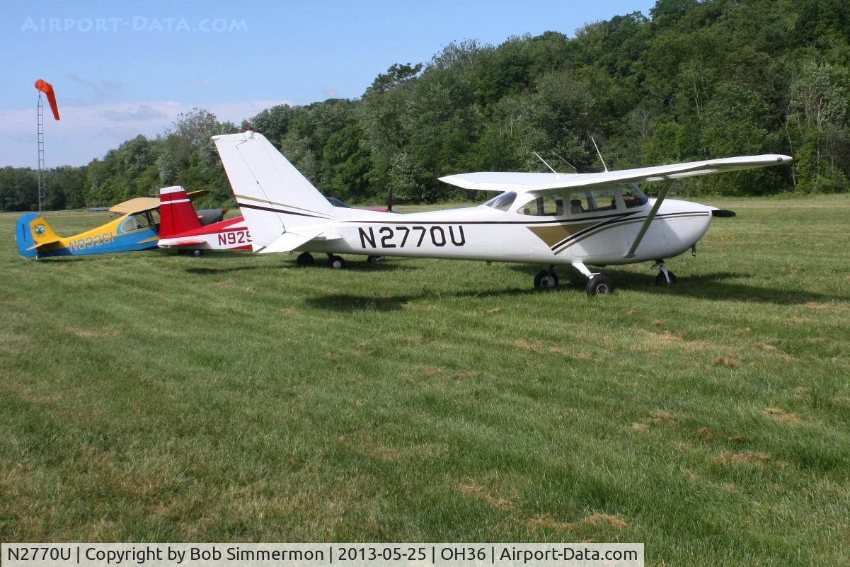 N2770U, 1963 Cessna 172D C/N 17250370, Zanesville-Riverside fly-in