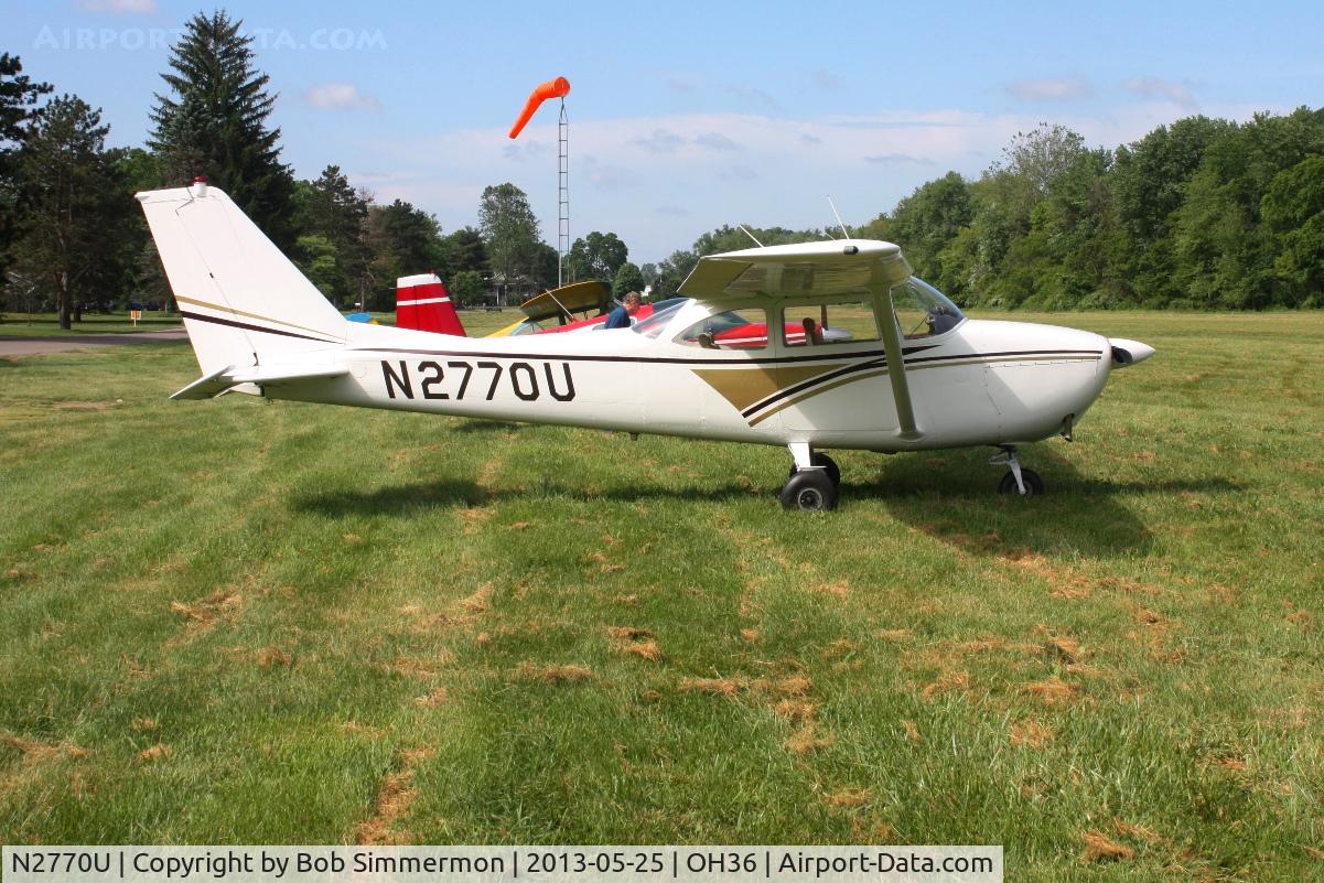 N2770U, 1963 Cessna 172D C/N 17250370, Zanesville-Riverside fly-in