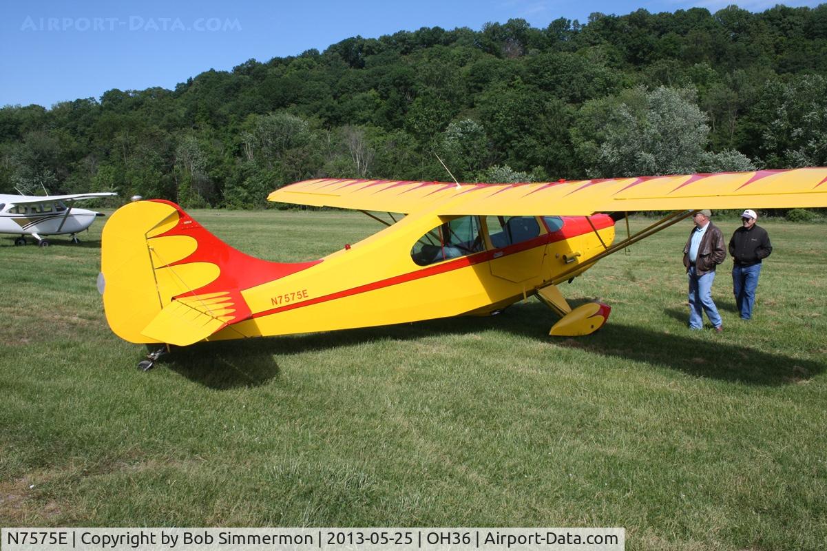 N7575E, 1958 Champion Aeronca 7GC C/N 7GC-18, Zanesville-Riverside fly-in