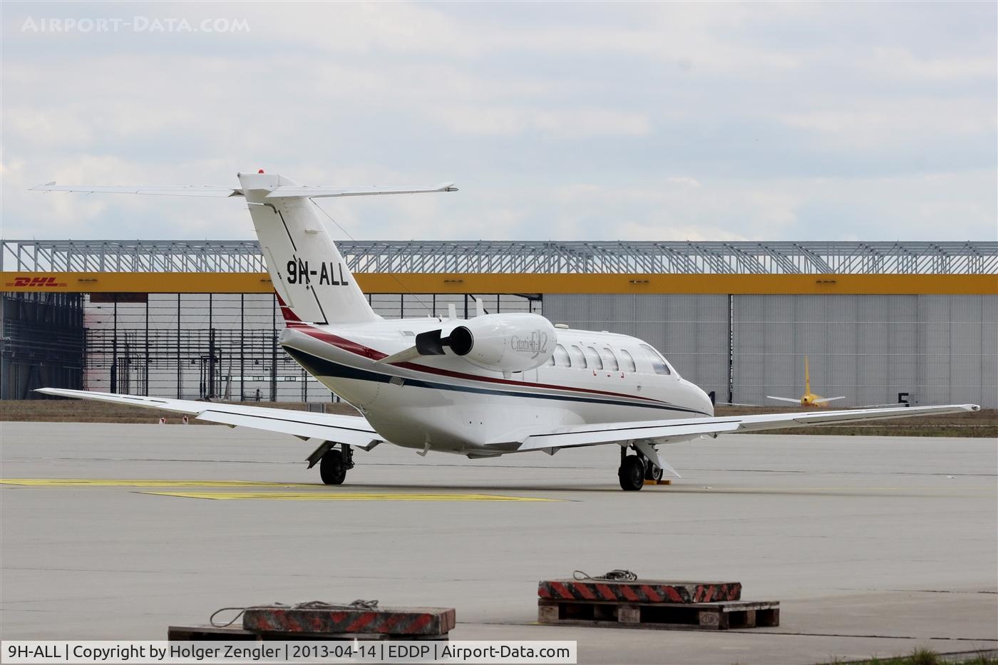 9H-ALL, 2000 Cessna 525A CitationJet CJ2 C/N 525A-0005, Resting in sight of DHL hangar....
