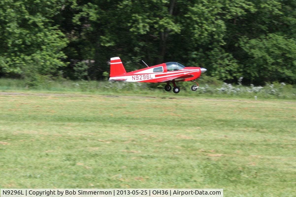 N9296L, 1971 American Aviation AA-1A Trainer C/N AA1A-0196, Zanesville-Riverside fly-in