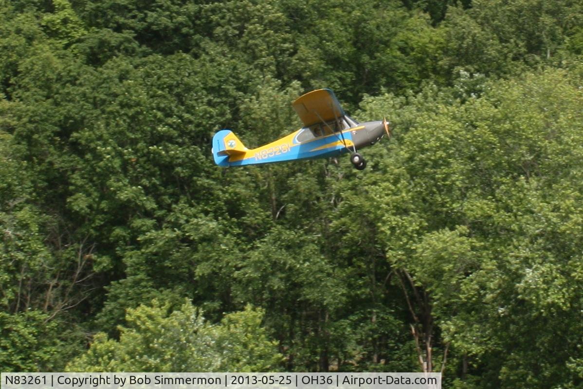 N83261, 1946 Aeronca 7AC Champion C/N 7AC-1925, Zanesville-Riverside fly-in