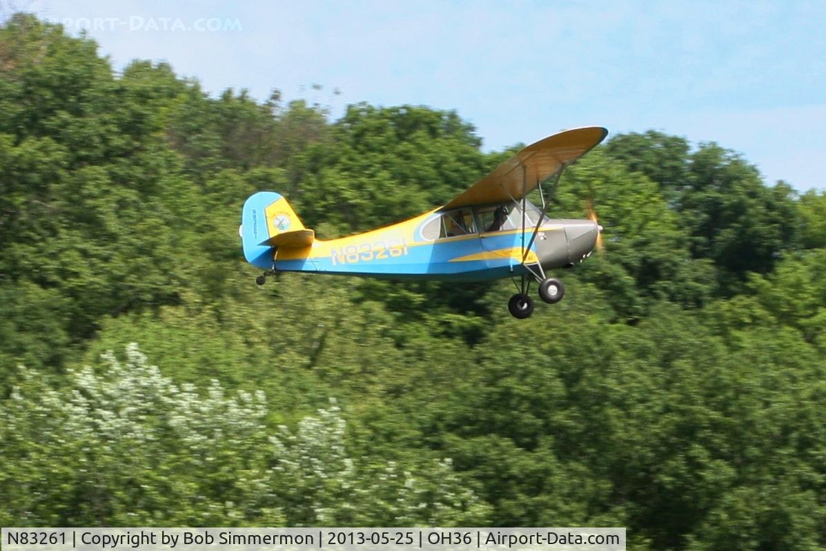 N83261, 1946 Aeronca 7AC Champion C/N 7AC-1925, Zanesville-Riverside fly-in