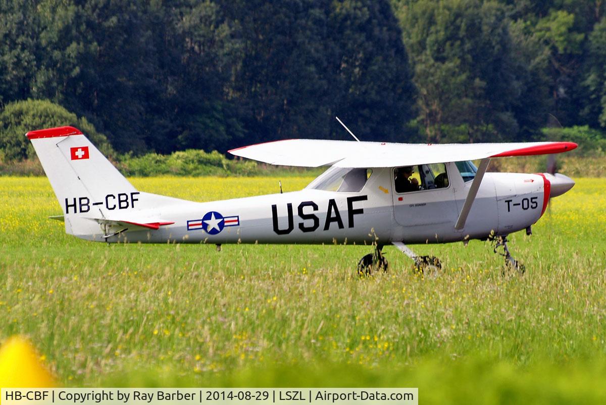 HB-CBF, 1966 Reims F150F C/N F150-0005, R/Cessna F.150F [0005] Locarno~HB 29/08/2014