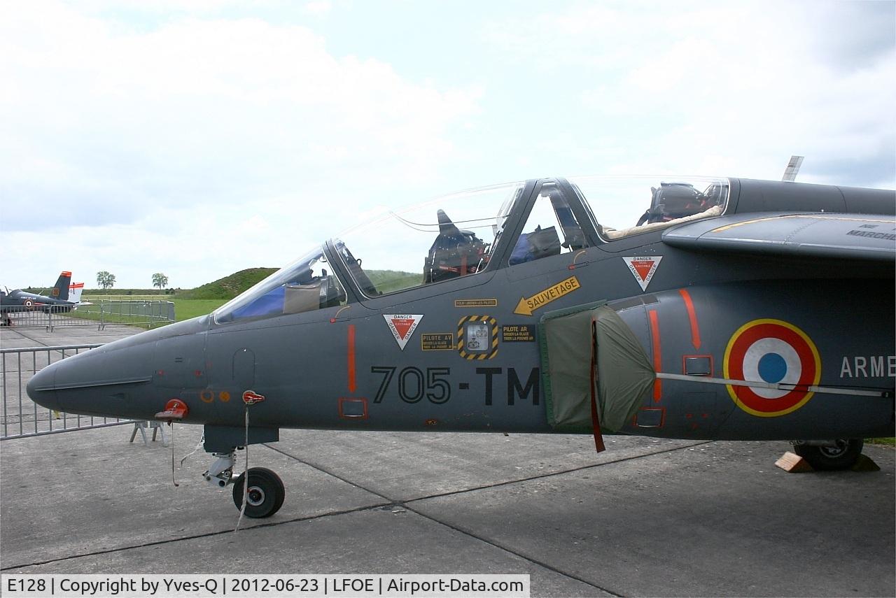 E128, Dassault-Dornier Alpha Jet E C/N E128, Dassault-Dornier Alpha Jet E, Static display, Evreux-Fauville Air Base 105 (LFOE) open day 2012