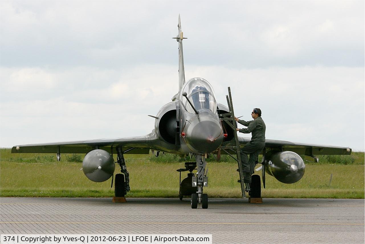 374, Dassault Mirage 2000N C/N not found 374, French Air Force Dassault Mirage 2000N, Parking area, Evreux-Fauville Air Base 105 (LFOE) open day 2012