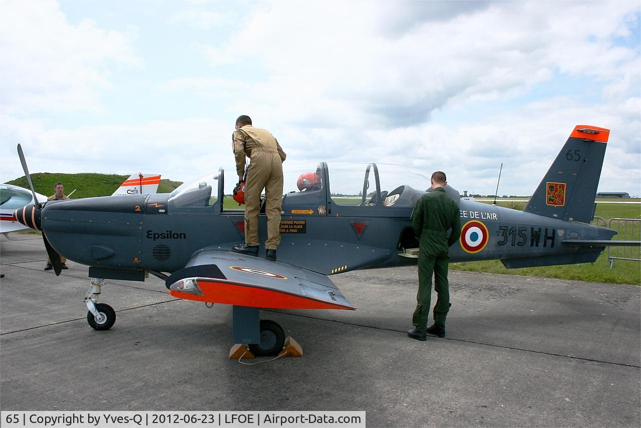 65, Socata TB-30 Epsilon C/N 65, Socata TB-30 Epsilon (315-WH), Static display, Evreux-Fauville Air Base 105 (LFOE) open day 2012