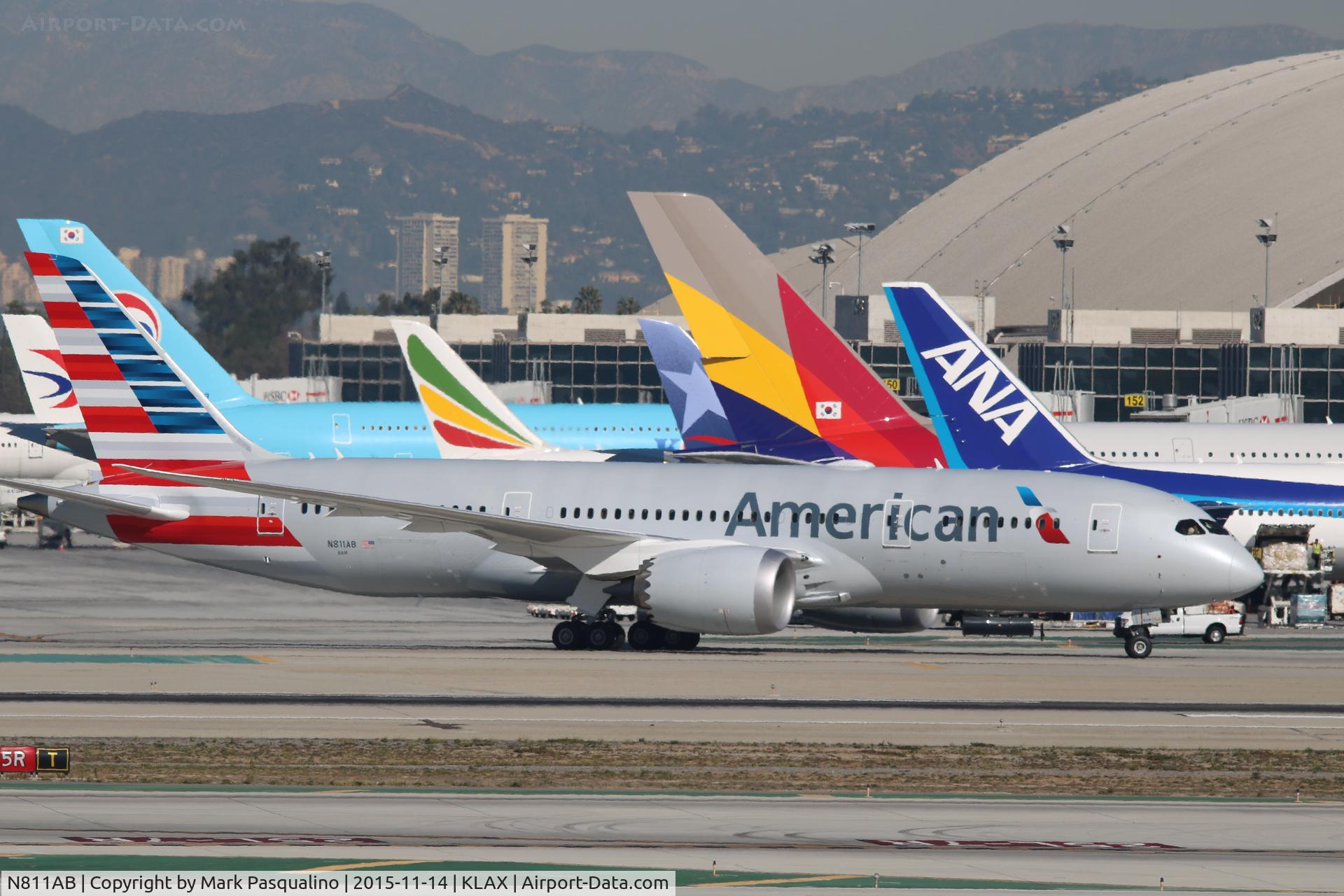 N811AB, 2015 Boeing 787-8 Dreamliner C/N 40629, Boeing 787-8
