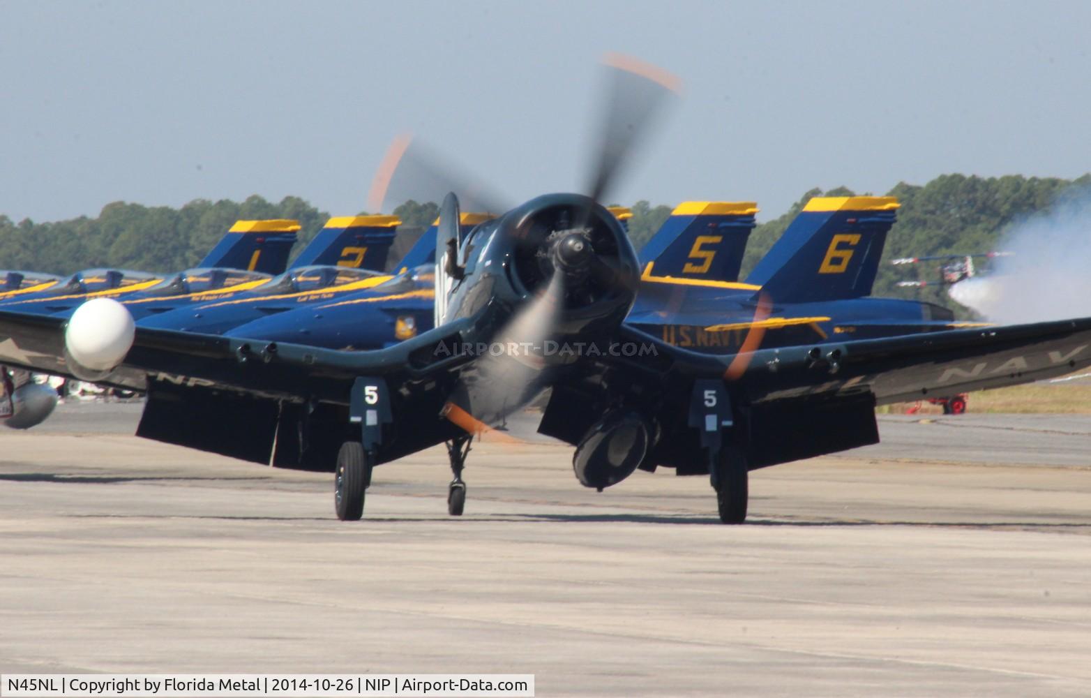 N45NL, 1951 Vought F4U-5NL Corsair C/N 124692, Corsair