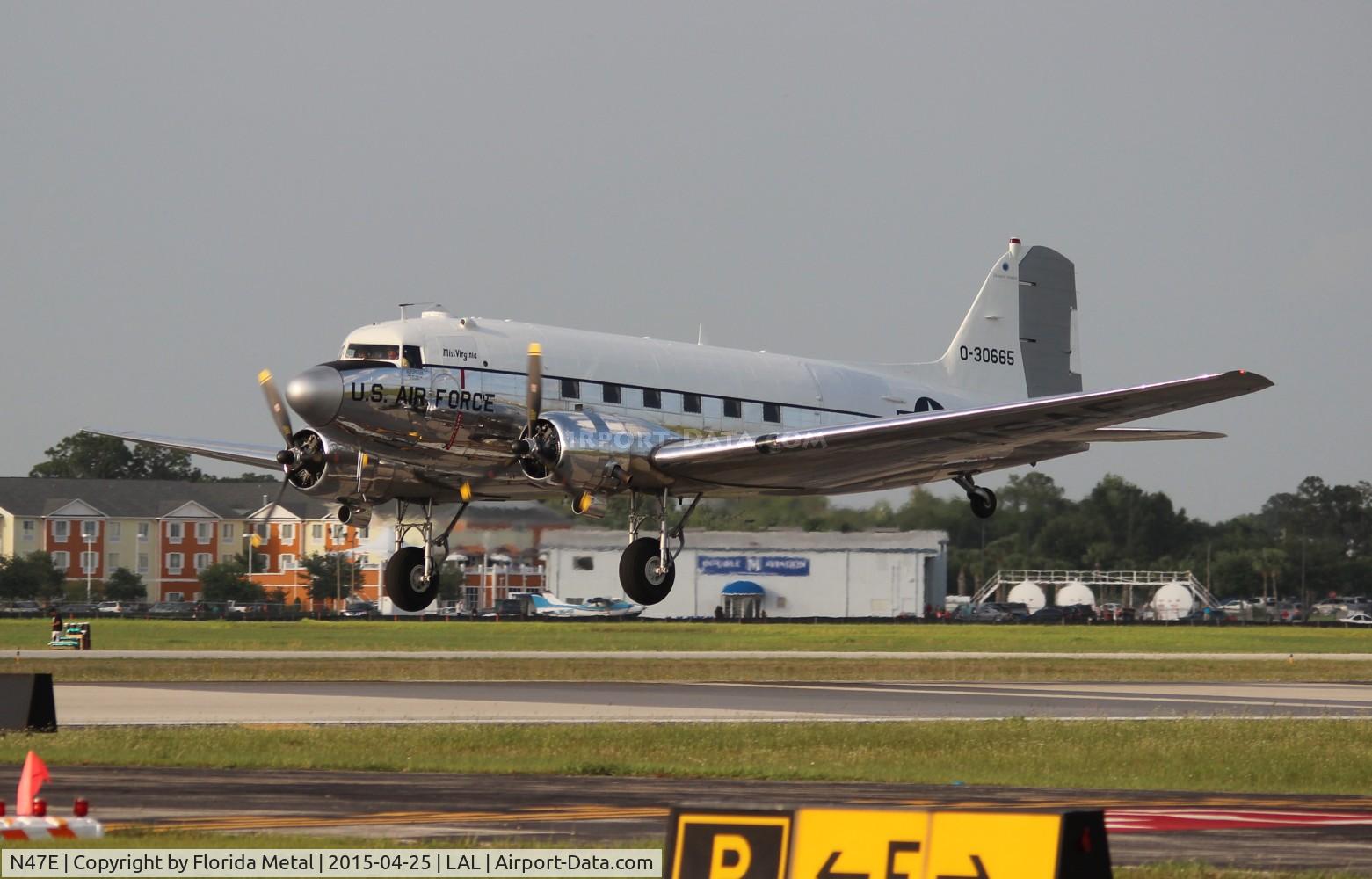 N47E, 1943 Douglas DC-3C (C-47A-60-DL) C/N 13816, C-47 Miss Virginia