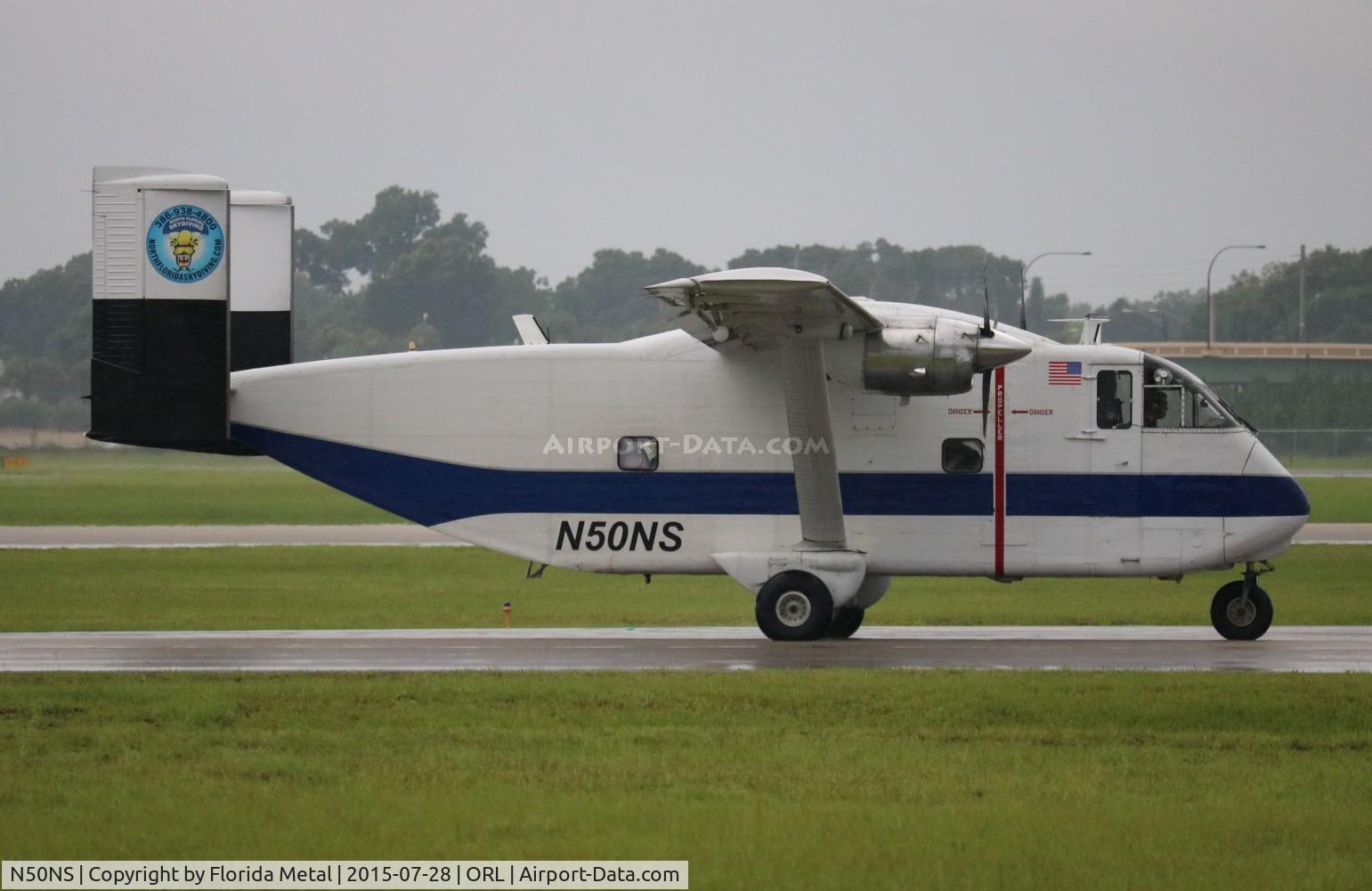 N50NS, 1968 Short SC-7 Skyvan 3 C/N SH1856, Short Skyvan