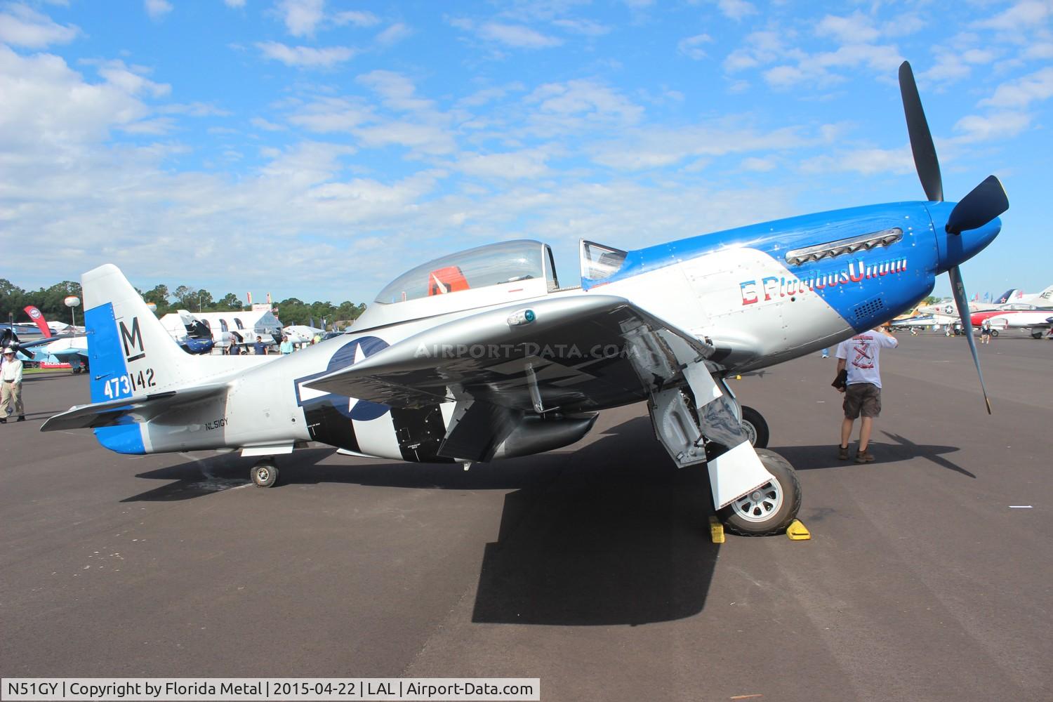 N51GY, 1946 North American F-51 C/N 44-73142, E Pluribus Unum