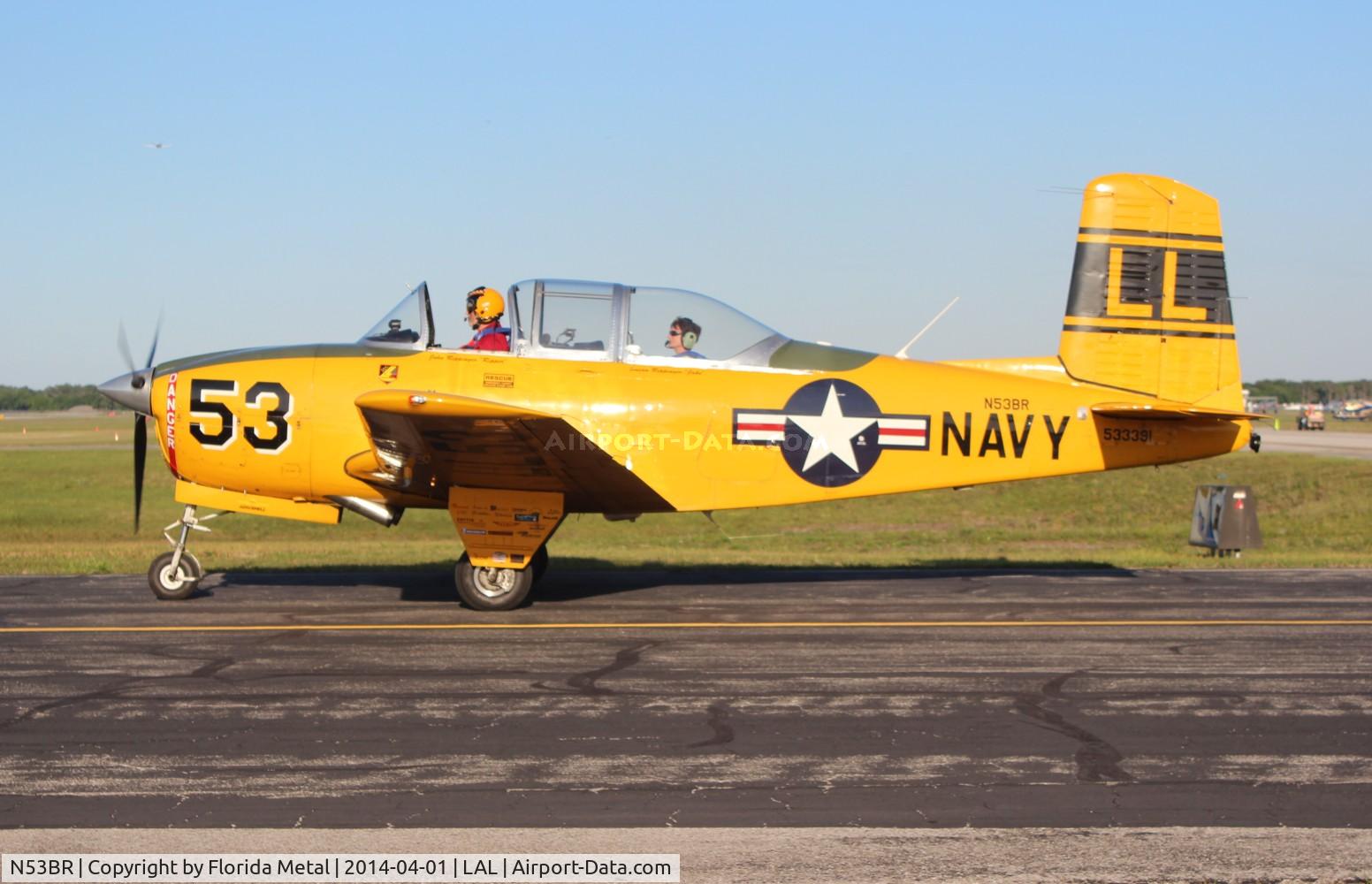 N53BR, 1953 Beech T-34A Mentor Mentor C/N G-152, Beech T-34