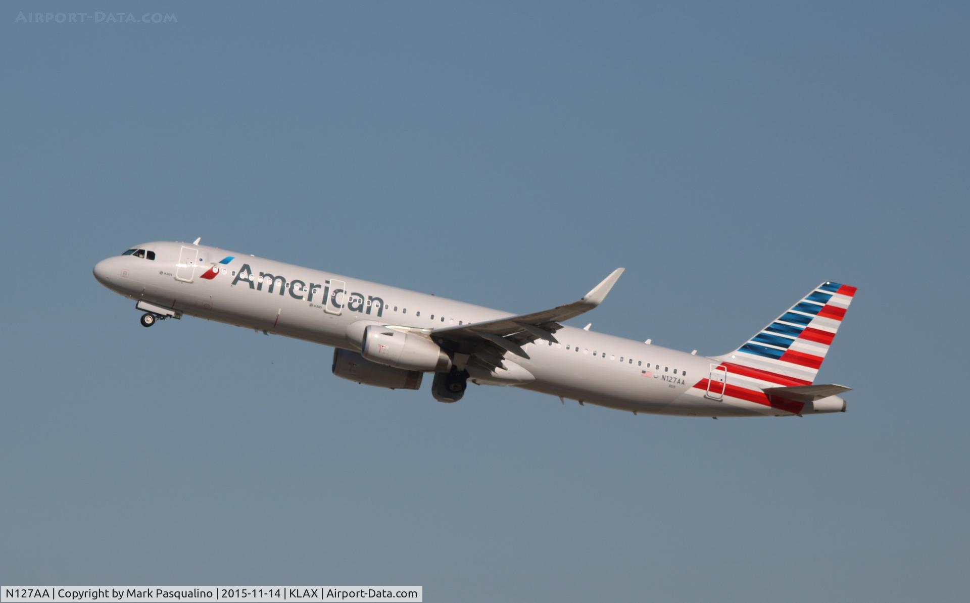 N127AA, 2014 Airbus A321-231 C/N 6334, Airbus A321