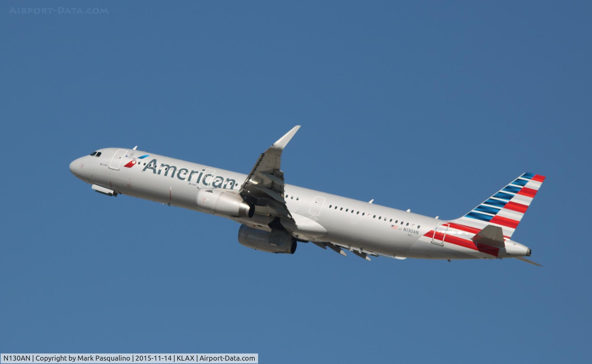N130AN, 2014 Airbus A321-231 C/N 6407, Airbus A321