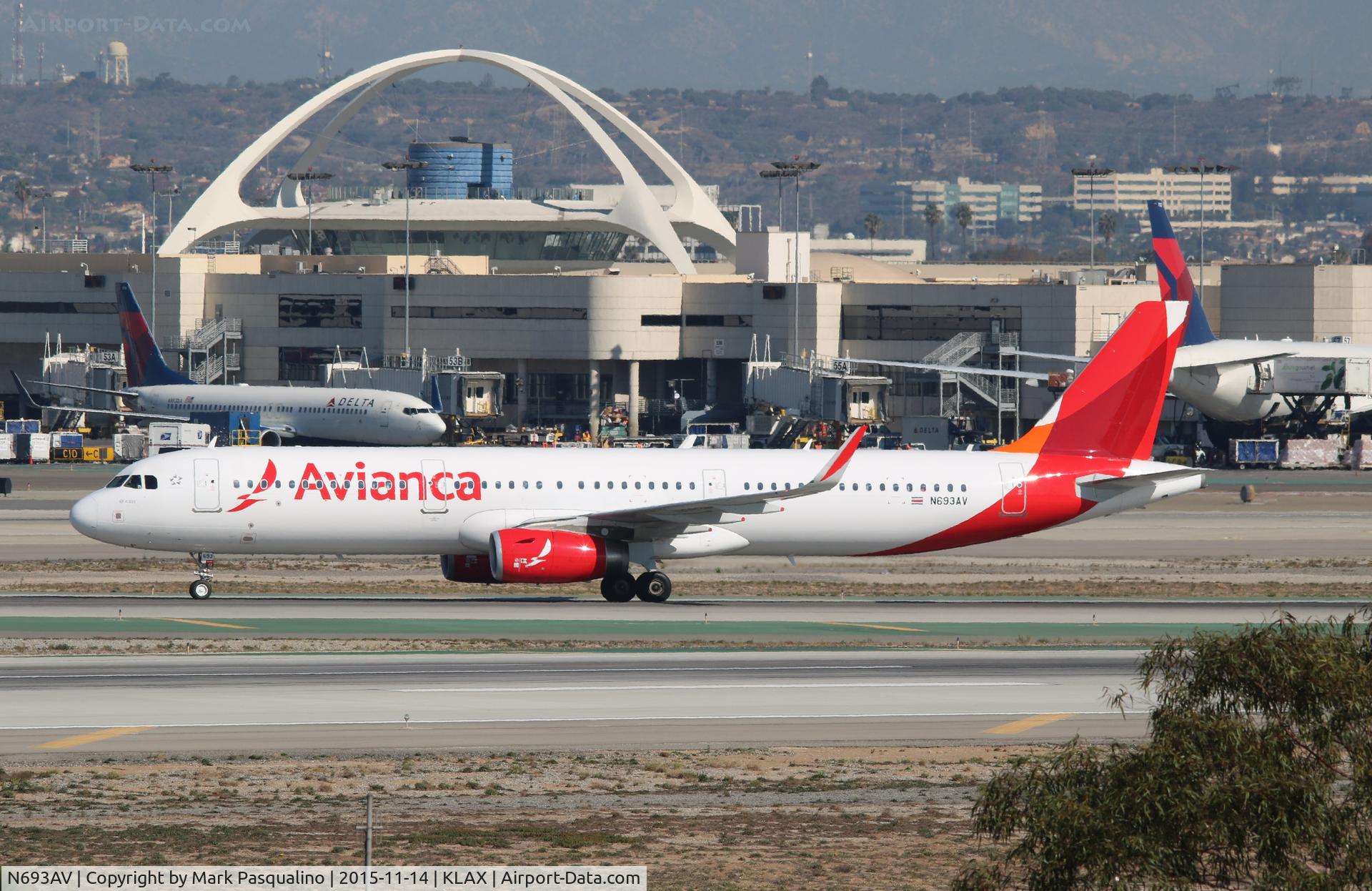 N693AV, 2014 Airbus A321-231 C/N 6002, Airbus A321