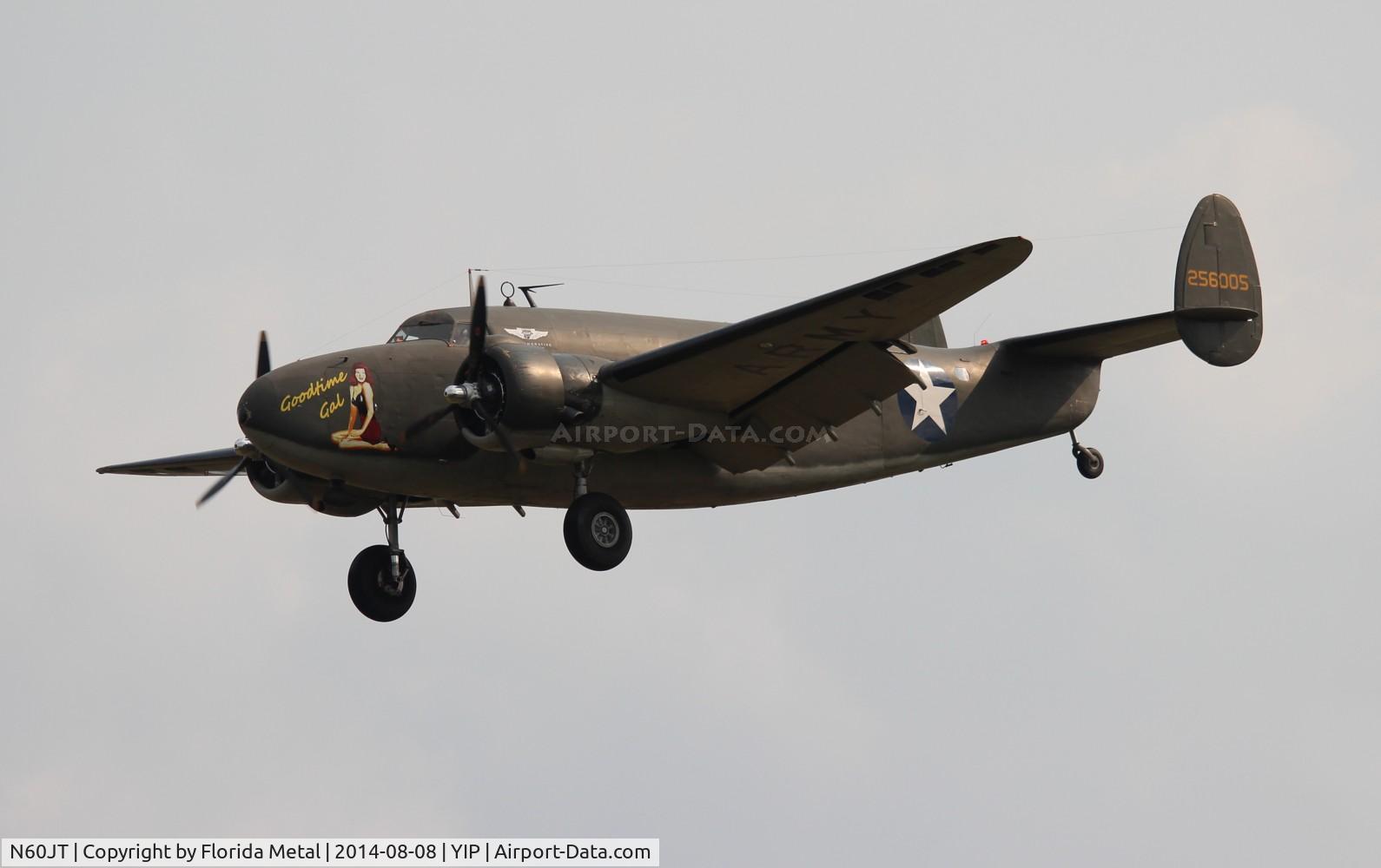 N60JT, 1943 Lockheed C-60A Lodestar C/N 2478, C-60 Lodestar
