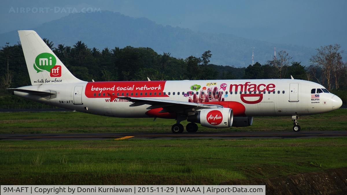 9M-AFT, 2007 Airbus A320-216 C/N 3140, Mface Livery