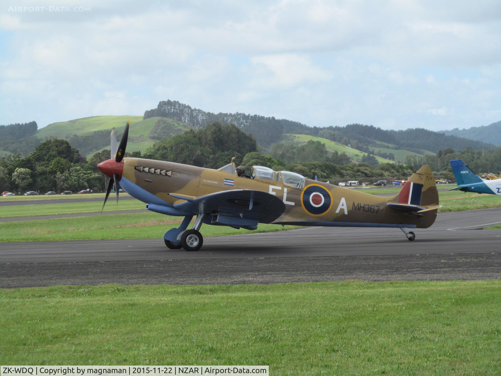 ZK-WDQ, Supermarine 509 Spitfire TR.IX C/N CBAF.5487, at open day