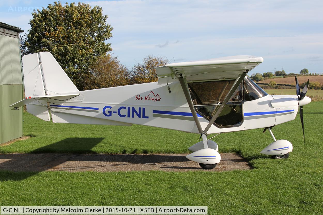 G-CINL, 2015 Skyranger Swift 912S(1) C/N BMAA/HB/647, Skyranger Swift 912S(1), a Fishburn Airfield resident, October 21st 2015.