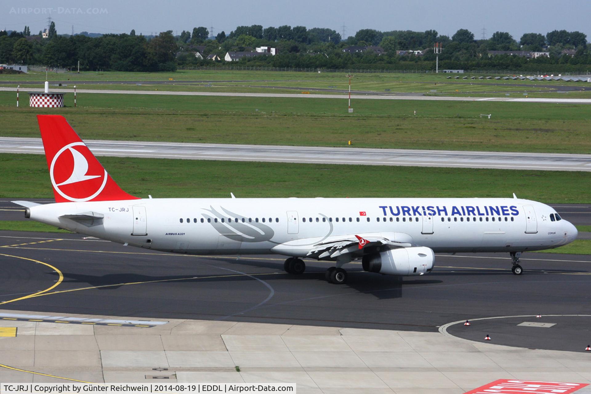 TC-JRJ, 2008 Airbus A321-231 C/N 3429, Departing