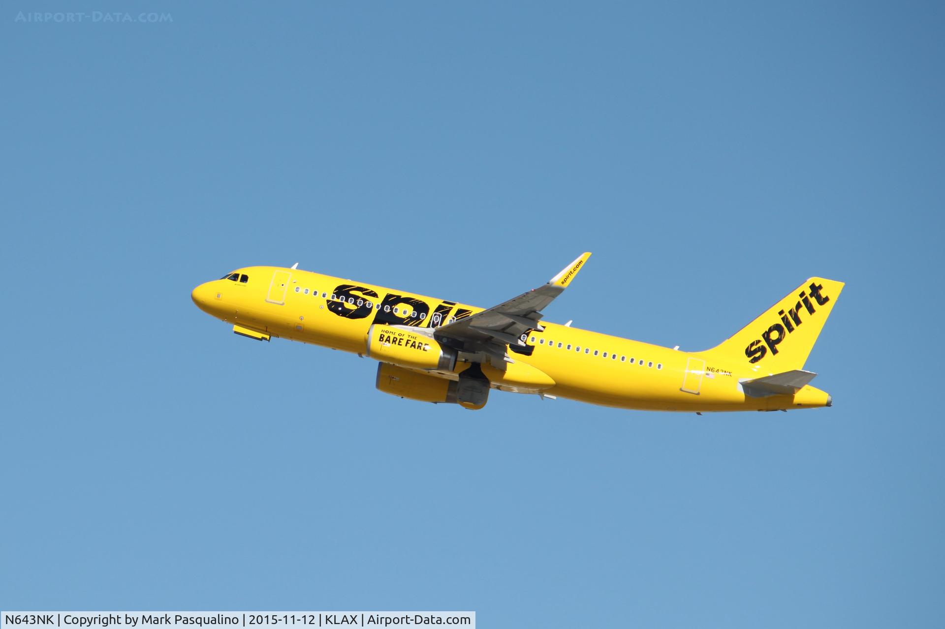 N643NK, 2015 Airbus A320-232 C/N 6616, Airbus A320