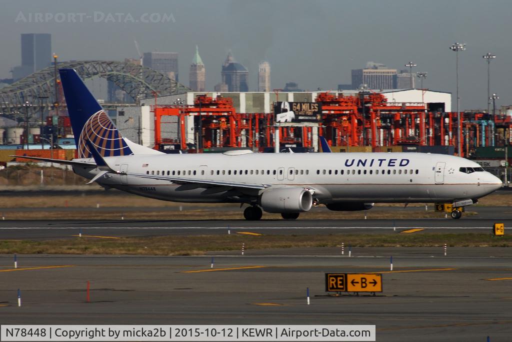 N78448, 2012 Boeing 737-924/ER C/N 40003, Taxiing