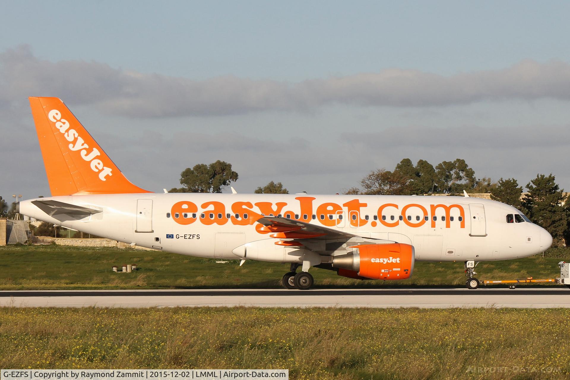 G-EZFS, 2009 Airbus A319-111 C/N 4129, A319 G-EZFS Easyjet