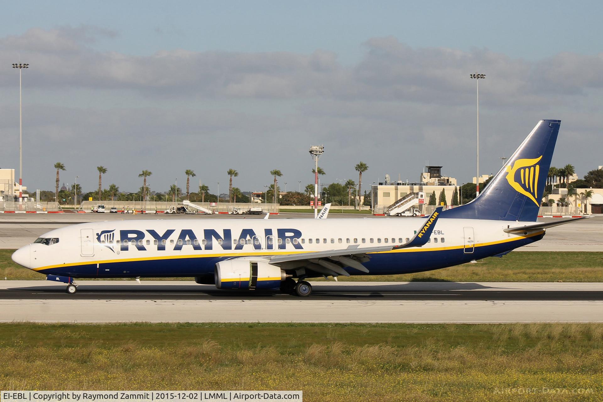 EI-EBL, 2009 Boeing 737-8AS C/N 37529, B737-800 EI-EBL Ryanair